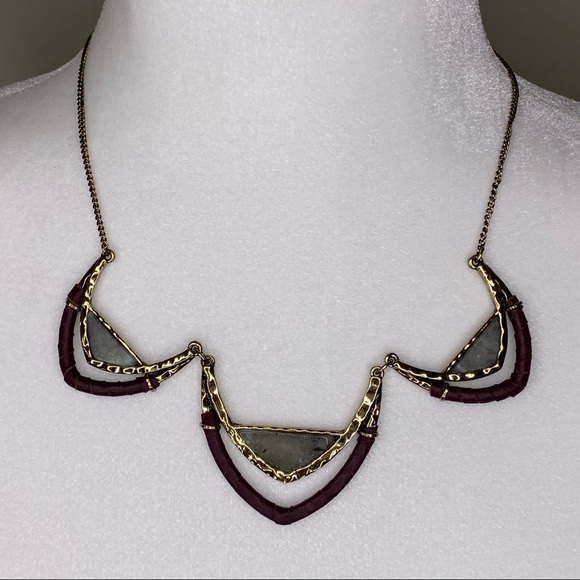 86 YORK Josie mixed media collar necklace - Picture 9 of 9